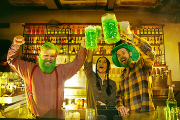 Image showing Saint Patrick\'s Day Party.