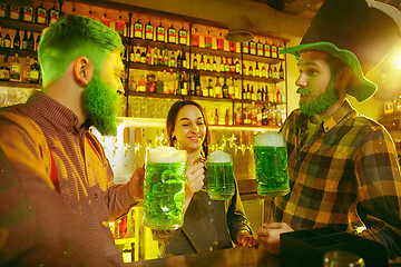 Image showing Saint Patrick\'s Day Party.