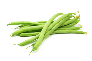 Image showing Green french beans isolated