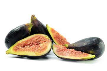 Image showing Ripe fig fruits