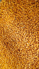 Image showing Close up of the red lentils