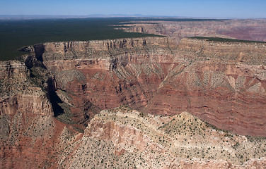 Image showing Flight over Grand Canyon