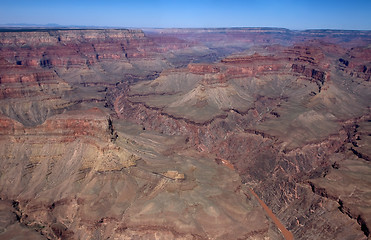 Image showing Grand Canyon from helicopter