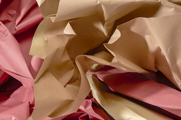 Image showing crumpled paper background