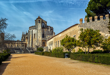 Image showing Monastery Convent of Christ in Portugal