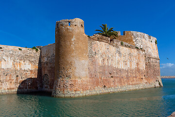 Image showing Old fort in portuguese city El Jadida