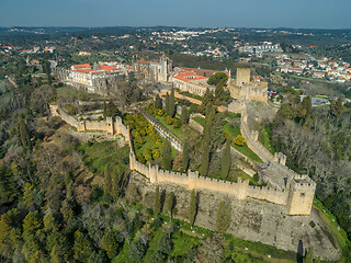 Image showing monastery Convent of Christ in Portugal