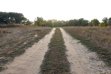 Image showing Village road