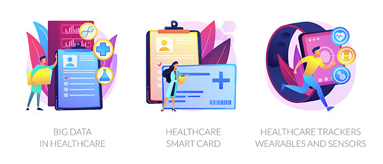 Image showing Technologies in healthcare vector concept metaphors