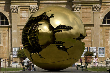 Image showing Golden ball