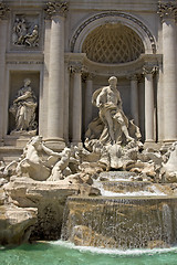 Image showing Fountain de Trevi