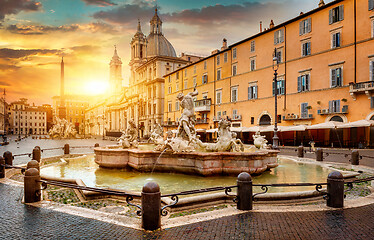 Image showing The piazza Navona