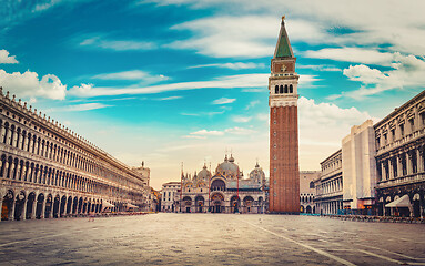 Image showing San Marco in Venice at sunrise