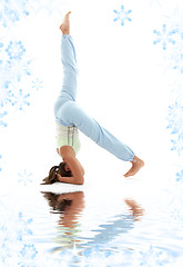 Image showing salamba sirsasana supported headstand