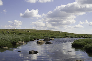 Image showing Slow river