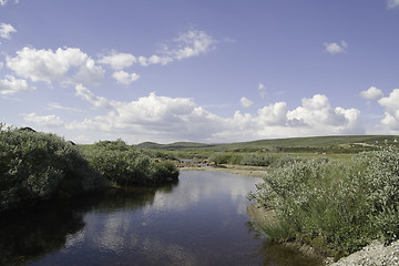 Image showing Slow river