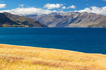 Image showing lake Wanaka; New Zealand south island