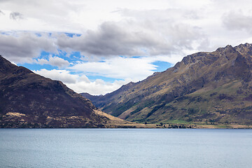 Image showing lake Wakatipu in south New Zealand