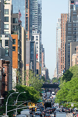 Image showing traffic in New York City USA