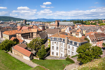 Image showing aerial view to Belfort France