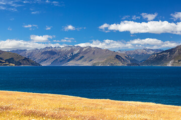 Image showing lake Wanaka; New Zealand south island