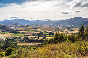 Image showing Landscape scenery in south New Zealand