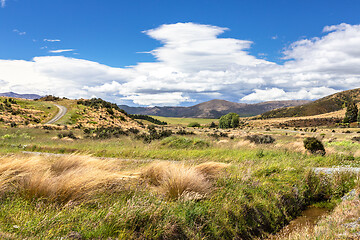 Image showing Landscape scenery in south New Zealand