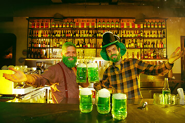 Image showing Saint Patrick\'s Day Party.