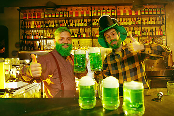 Image showing Saint Patrick\'s Day Party.