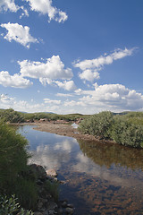 Image showing Slow river bad