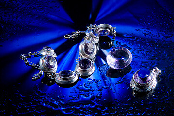 Image showing Jewelry And Glass