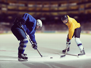 Image showing ice hockey sport players