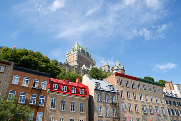 Image showing Glimpse of Quebec City