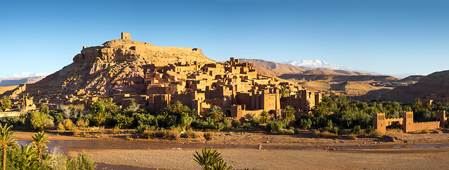 Image showing Kasbah Ait Ben Haddou in Morocco