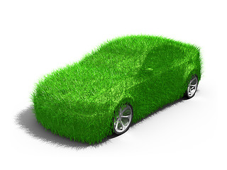 Image showing Green Car