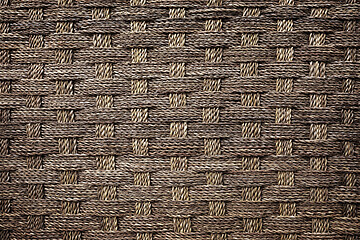 Image showing Weaving texture pattern background