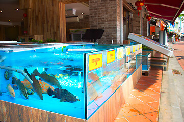 Image showing Fish restaurant in Singapore