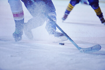 Image showing ice hockey player in action