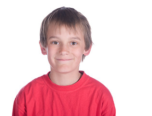 Image showing boy on white background