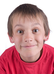 Image showing close up of a boy