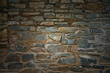 Image showing old stone wall