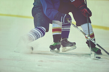 Image showing ice hockey sport players