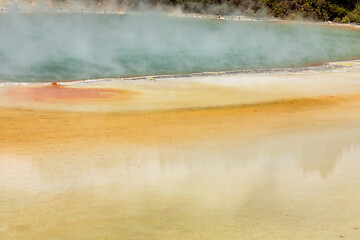 Image showing geothermal activity at Rotorua in New Zealand