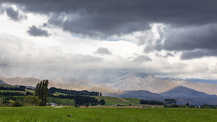 Image showing Landscape scenery in south New Zealand