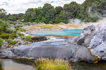 Image showing volcanic activities at waimangu