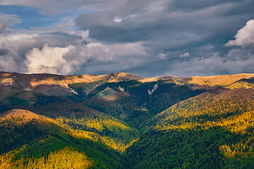 Image showing Carpatian Mountains in Romania