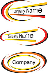 Image showing Corporate logo templates