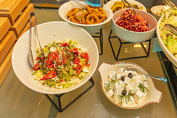 Image showing Salads Bowls