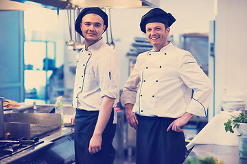 Image showing Portrait of two chefs