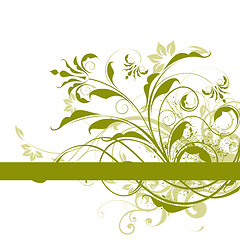 Image showing floral background